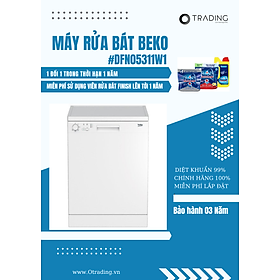 Hình ảnh Máy Rửa Chén Beko DFN05311W ,13 bộ - Hàng Chính Hãng