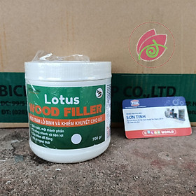 Mua BỘT TRÁM TRÉT KHIẾM KHUYẾT GỖ WOOD FILLER (700 gr/hộp)