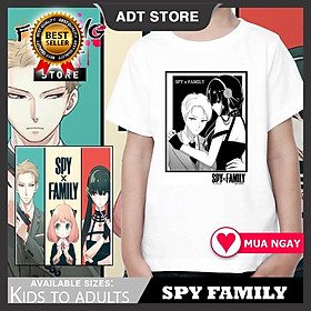 Áo Thun SPY X FAMILY Anya Yor Twilight Loid Forger Thời Trang Unisex nam nữ độc đẹp giá rẻ