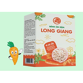 Bánh ăn dặm Long Giang-vị Cà Rốt