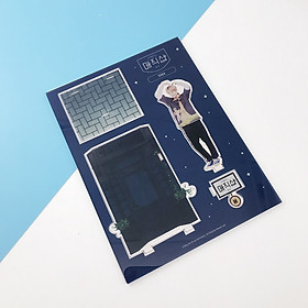 BTS Standing Board 5th Acrylic Stand Character Image Display Home and Office Decorations