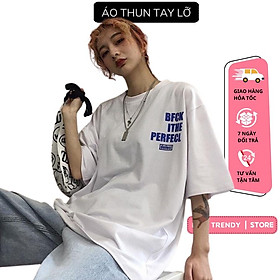 Áo thun tay lỡ BFCK ITHE PERFECT áo phông unisex phong cách hàn quốc Form rộng – ATIN71- babitrendy