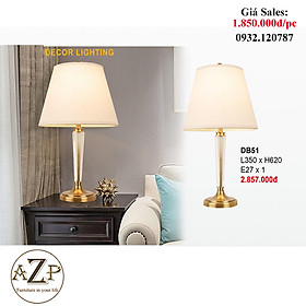 AZP - ĐÈN ĐỨNG / ĐÈN TRANG TRÍ / ĐÈN PHÒNG KHÁCH AZP-DB51 phong cách đương đại, hàng nhập khẩu AZP