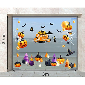 DECAL TRANG TRÍ HALLOWEEN 2023 COMBO SỐ 37