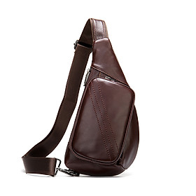 Túi đeo chéo nam DA BÒ THẬT – BEE GEE DCN9336A