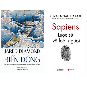 Nơi bán Combo Sách : Biến Động - Jared Diamon + Sapiens: Lược Sử Loài Người - Giá Từ -1đ