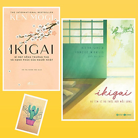 Download sách Combo Ikigai - Bí Mật Sống Trường Thọ Và Hạnh Phúc Của Người Nhật và Ikigai - Đi Tìm Lý Do Thức Dậy Mỗi Sáng ( Tặng Kèm Sổ Tay Xương Rồng)