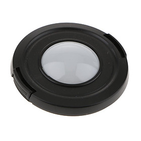 2 in1 55mm White Balance WB Center Pinch Filter Lens Cover Cap for DSLR