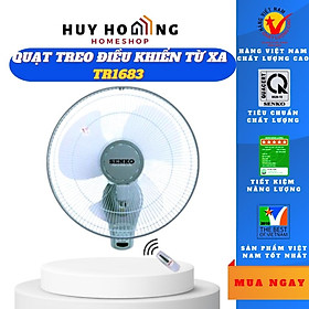 Quạt treo tường điều khiển từ xa Senko TR1683 ( Màu ngẫu nhiên) - Hàng chính hãng