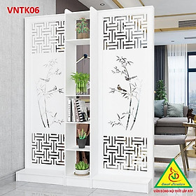 Mua Vách ngăn phòng khách nhà bếp - Vách ngăn liền kệ VNTK06 - Nội thất lắp ráp Viendong Adv
