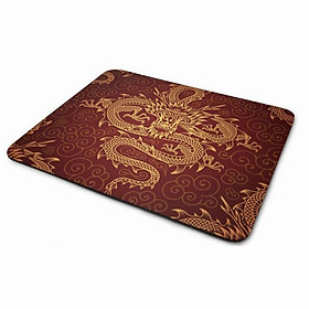 Mua Lót Chuột - Rồng Vàng Nền Đỏ (20 x 24 cm)