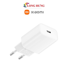 Cốc sạc Xiaomi Mi 20W Charger Type-C BHR4927GL AD201EU - Hàng chính hãng