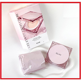 Phấn Nước Tạo Hiệu Ứng Căng Bóng Clio Kill Cover Glow Cushion (15Gx2 lõi)