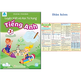 Sách - Luyện Viết Và Học Từ Vựng Tiếng Anh 3 (Notebook)