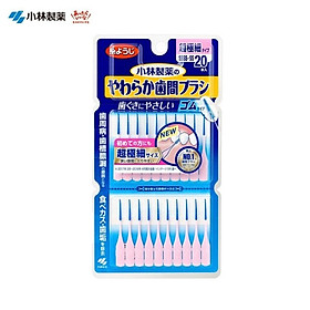 Hình ảnh Bàn chải kẽ răng Kobayashi cao su mềm hình chữ I size SSSS-SS - made in Japan