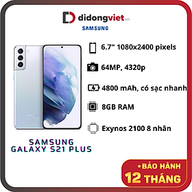 Điện Thoại Samsung Galaxy S21 Plus 5G (8GB/128GB) - Hàng Chính Hãng