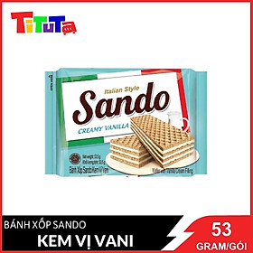 Bánh xốp Sando Creamy Vani 53.5g