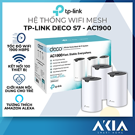 Bộ Phát WiFi Mesh TP-Link Deco S7 Chuẩn AC1900 - HÀNG CHÍNH HÃNG