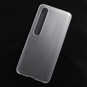 Ốp lưng dành cho Xiaomi Mi 10 Pro nhựa cứng nhám trong