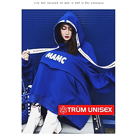 Áo Hoodie Thun Nỉ Nam Dài Tay Có Mũ Kiểu Dáng Thời Trang màu xanh SO YOU THINK YOU NOW ME aothununisex aophongnam