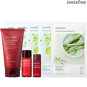 Combo Ngăn Ngừa Lão Hóa Sớm Từ Lựu Đỏ Innisfree Pomegranate Revitalizing - 278002121