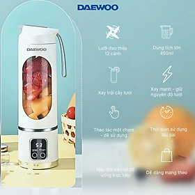 Mua Máy xay cầm tay DAEWOO DWBL-4515 (450ml) Hàng Chính Hãng