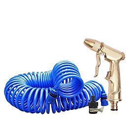 Mua Bộ vòi xịt nước tưới cây đa năng tăng áp lực nước kèm dây tưới dạng lò xo co dãn 206701-1814 loại 10m