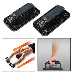 Push Up Bars - Workout for Home Gym & Fitness - Great for Muscle Training - Foam Handle Pad Push Up Bars Handles Grips Equipment for Men Women
