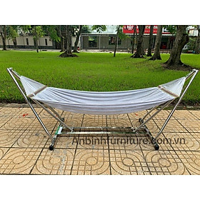 Mua Võng xếp INOX An Bình chân vuông 40 x 40 tải trọng 200kg INV02