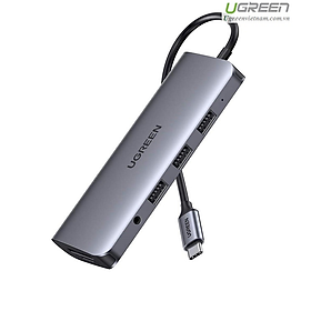 Mua Cáp Chuyển Ugreen USB Type C 10 in 1 HDMI 4K Cao Cấp Ugreen 80133 -Hàng Chính Hãng
