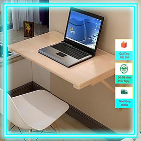 Mua Bàn làm việc gấp gọn treo tường bằng gỗ thông nhập khẩu Bàn gập đa năng