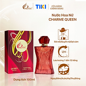 Nước Hoa Nữ CHARME QUEEN 100ml Lưu Hương Lâu Phong Cách Quyến Rũ, Gợi Cảm Chính Hãng - BẢN 2024