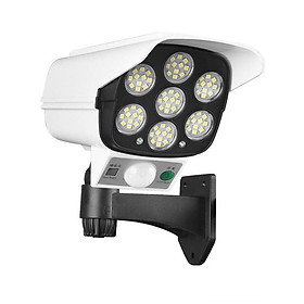 Đèn Led cảm ứng mô hình camera chống trộm dùng pin năng lượng mặt trời