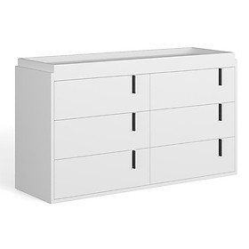 Mua RIKKE  Tủ đựng đồ dùng 3 tầng 6 ngăn kéo DRA_218  122x40x70cm