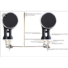 Mua Đầu đốt hồng ngoại lớn gang đúc 2 vòng nghiệt Soho 125cm - Hàng chính hãng