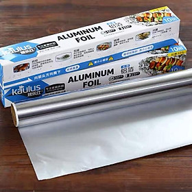 Giấy bạc nướng thịt cuộn 10m