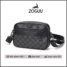 Túi đeo chéo, túi đeo chéo nam nữ dạng hộp nhỏ gọn thời trang phong cách cá tính thời thượng Zoguu DNM026