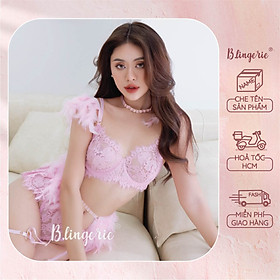 Bộ Đồ Lót Lông Gợi Cảm - B.Lingerie