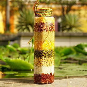Mua Ngũ cốc phong thủy chai lục giác LỘC PHÁT