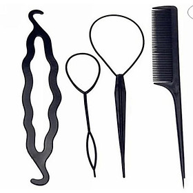 Bộ Dụng Cụ Búi Tóc (4 Món)