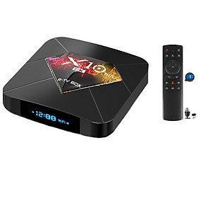 Mua Android tivi R -tv box X10 Plus điều khiển cử chỉ và giọng nói android 9.0 Ram 4G Rom 32G - Hàng Nhập Khẩu