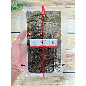 Rong Biển Cuộn Cơm Tam Giác Onigiri Film 100 lá 150G Có Bao Từng Lá Riêng