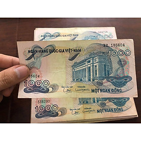 Mua Tờ 1000 đồng hoa văn 1971  tiền cổ trong bộ hoa văn miền Nam sưu tầm
