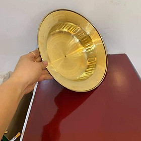 Mua Chậu đồng   thau đồng vàng nguyên chất sai nhỏ.