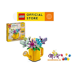 LEGO CREATOR 31149 Đồ chơi lắp ráp Chậu hoa trang trí hình bình tưới cây (420 chi tiết)