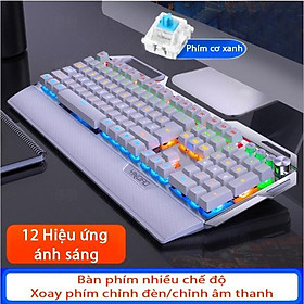 Hình ảnh Bàn phím cơ Gaming Coputa Bàn phím máy tính chơi game có dây LED RGB K100