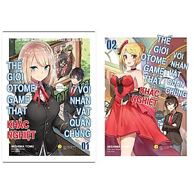 Combo 2 Quyển: Thế Giới Otomegame Thật Khắc Nghiệt Với Nhân Vật Quần Chúng (Tập 1 + Tập 2) (Tặng Kèm Bookmark)