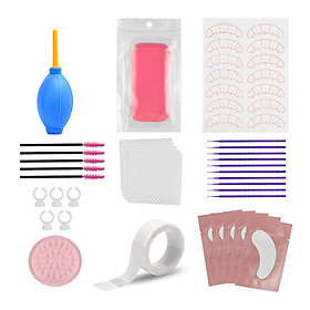 Eyelash Grafting Set Eye Training Eyelash Grafting Makeup Tools - Multicolor