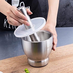 Mua BỘ CỐI CHÀY INOX LOA TRÒN SZ 12CM SIÊU TIỆN DỤNG