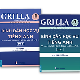 Hình ảnh Sách - Combo Bình Dân Học Vụ Tiếng Anh Tập 1 & 2 - Tác Giả Nguyễn Ngọc Nam
